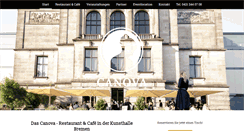 Desktop Screenshot of canova-bremen.de